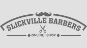 Slickville Barbers - barbershop website designed by Celeste Graphics